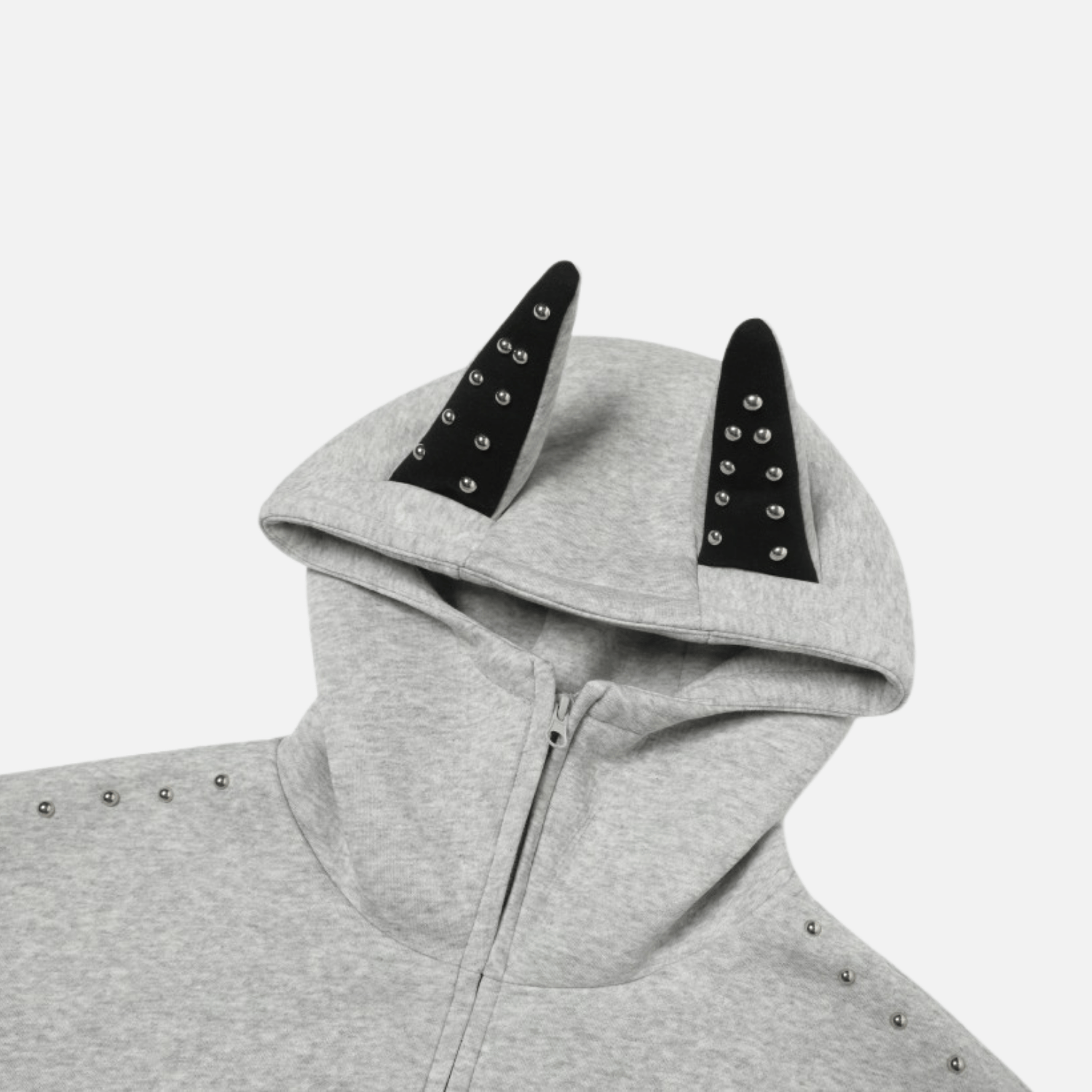 UrbanLaws Boncuk Detaylı “Cat Ear” Hoodie