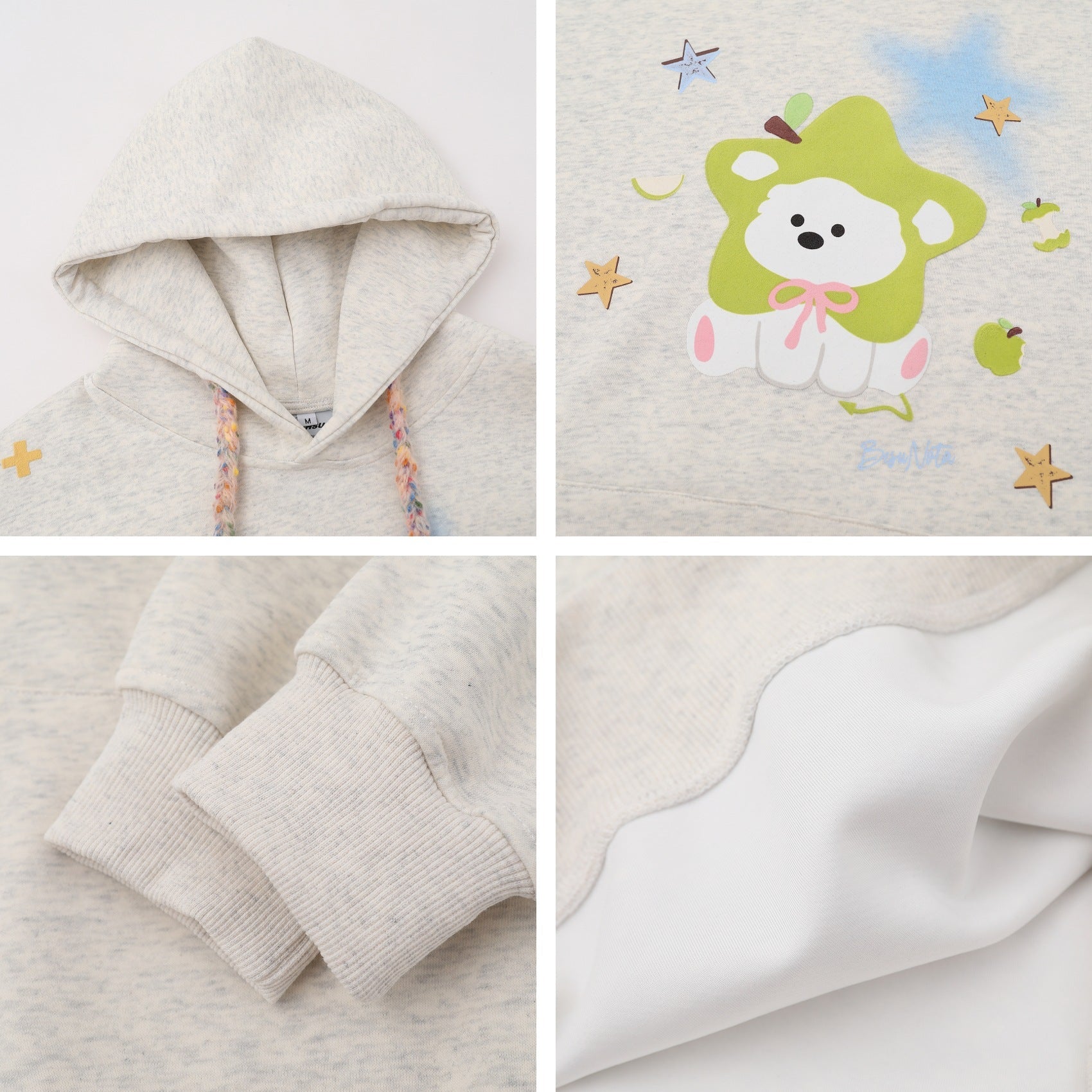 UrbanLaws Amerikan Stil Oversize Köpek Baskılı Hoodie