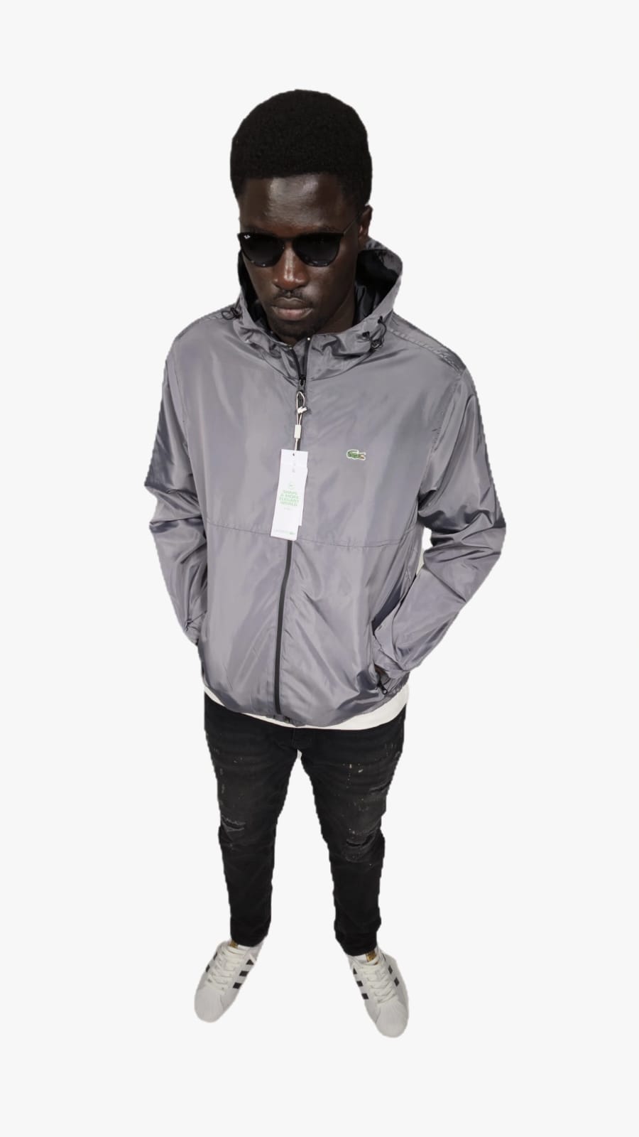 LCST Hoodie Yağmurluk Gri