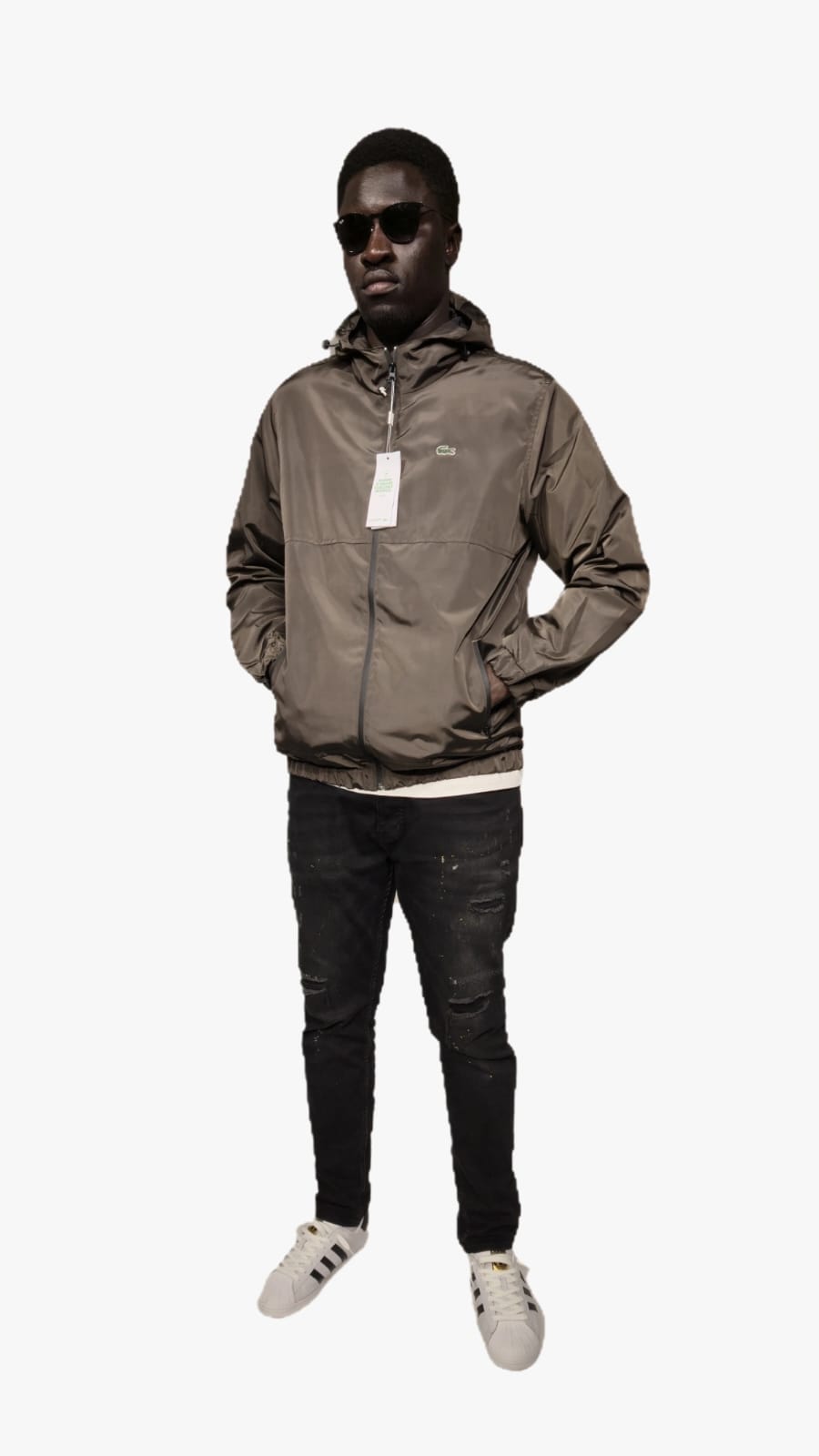 LCST Hoodie Yağmurluk  Kahverengi