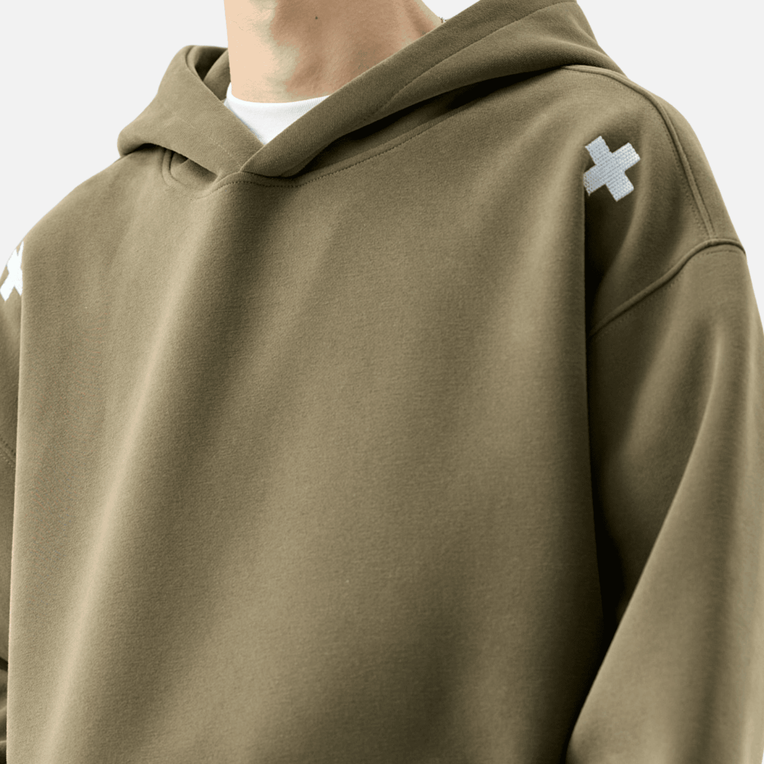 UrbanLaws Nakışlı Harf Patch Sweatshirt