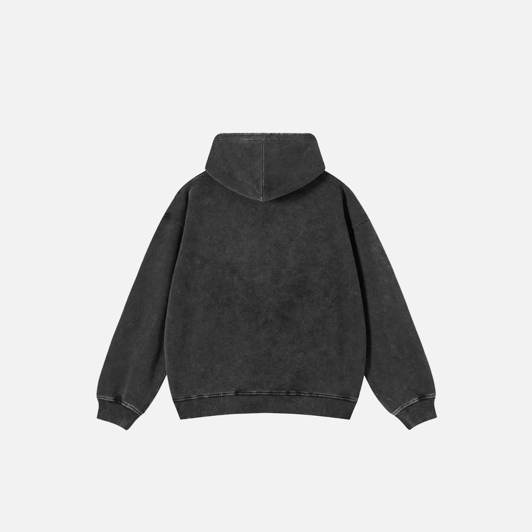 Y2K Retro Soundwave Kapüşonlu Sweatshirt