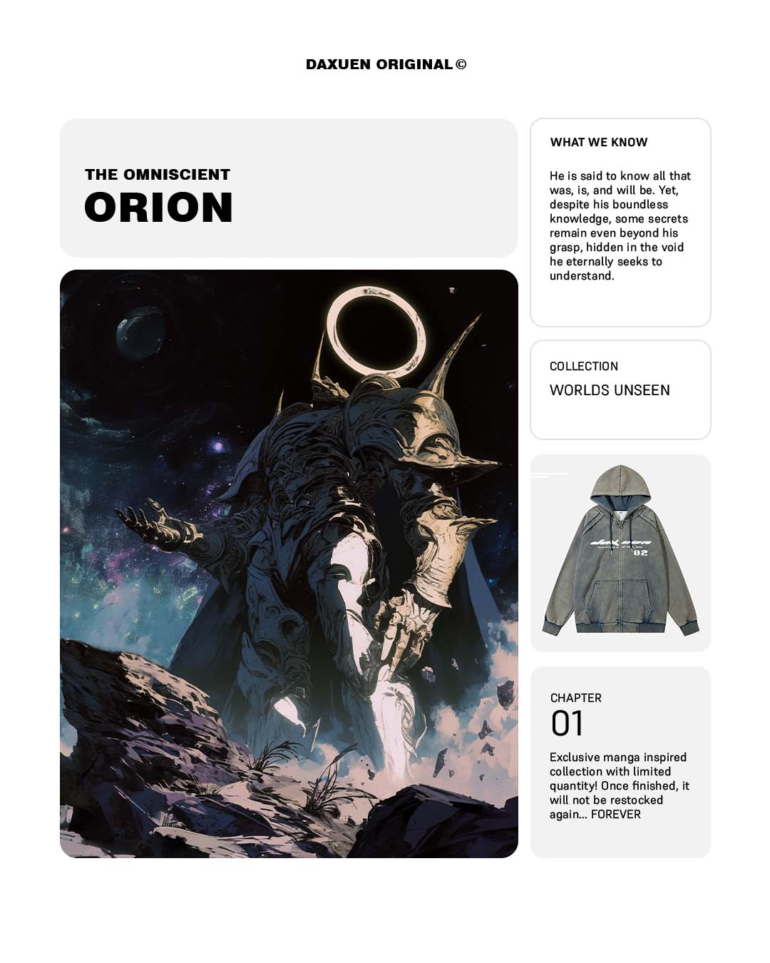 UrbanLaws Sınırlı Üretim Mavi Fermuarlı Hoodie