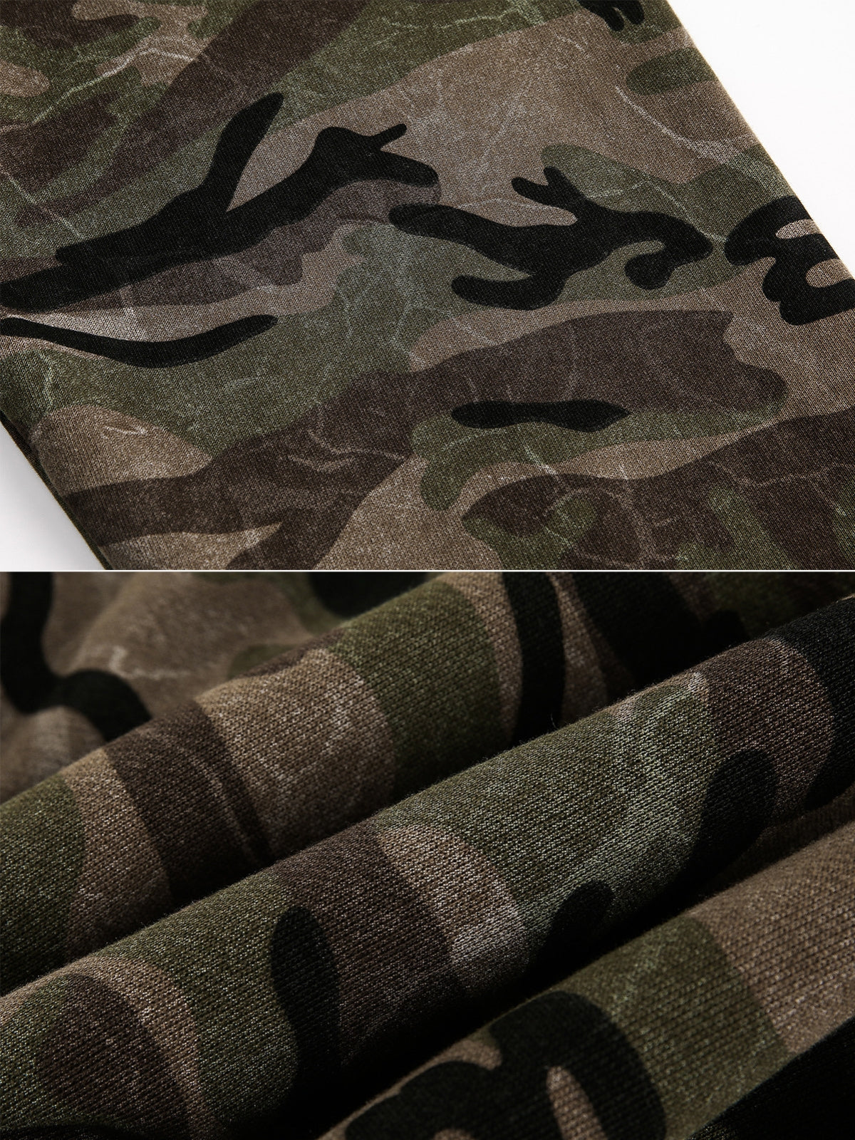 CAMMOS - Cropped Basic Zip Up Hoodie