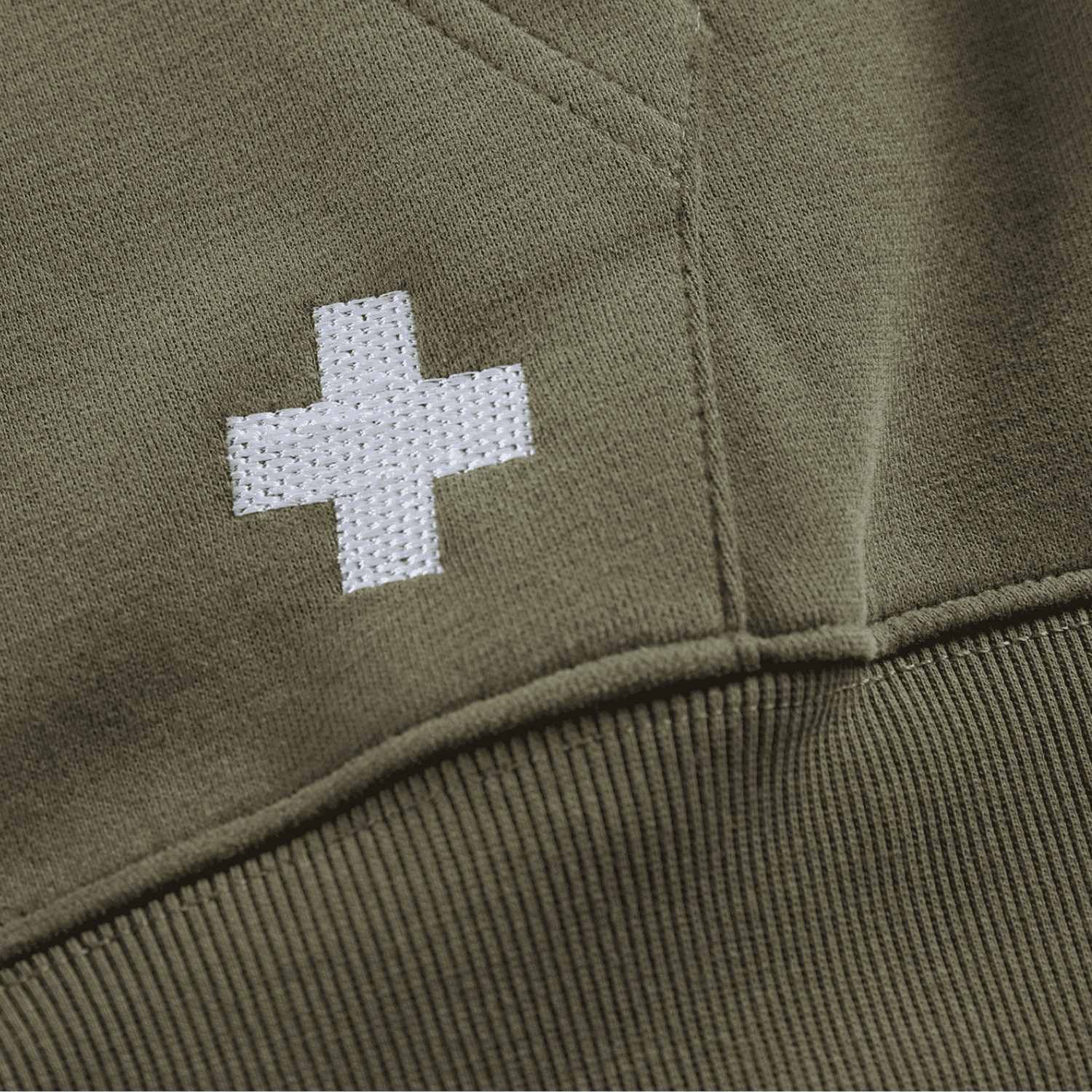 UrbanLaws Nakışlı Harf Patch Sweatshirt