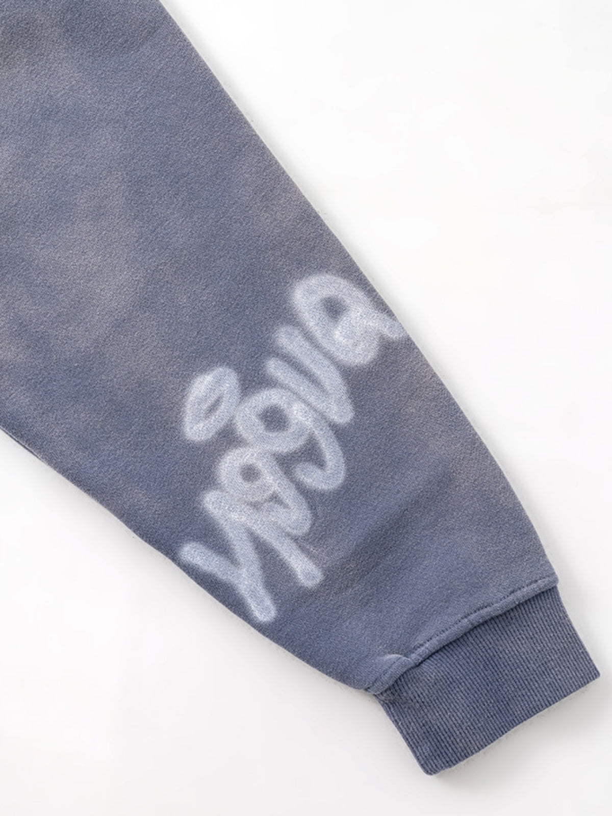 UrbanLaws Sokak Modası Print Zip-Up Oversize Hoodie