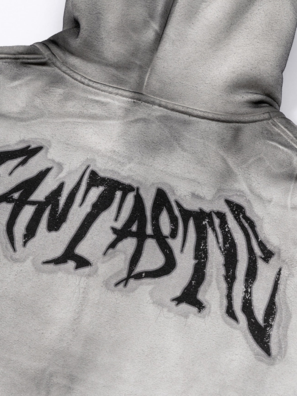 UrbanLaws FANTASTIC Oversize Fermuarlı Kapüşonlu Sweatshirt