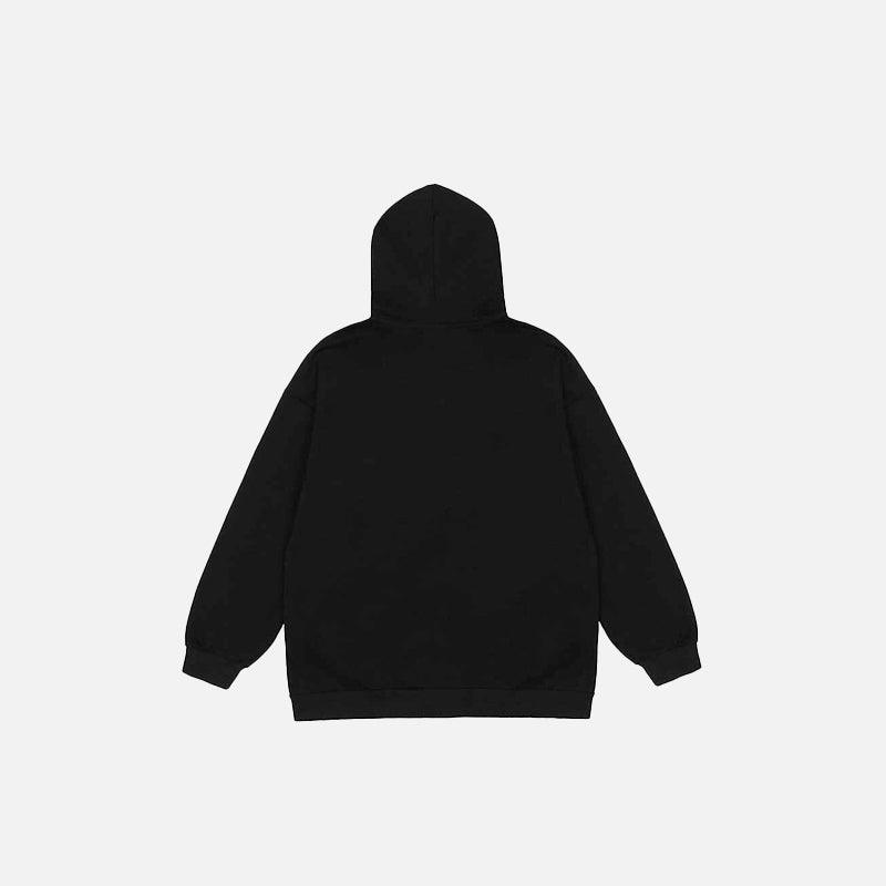 Hapsedilmiş Kalp Hoodie
