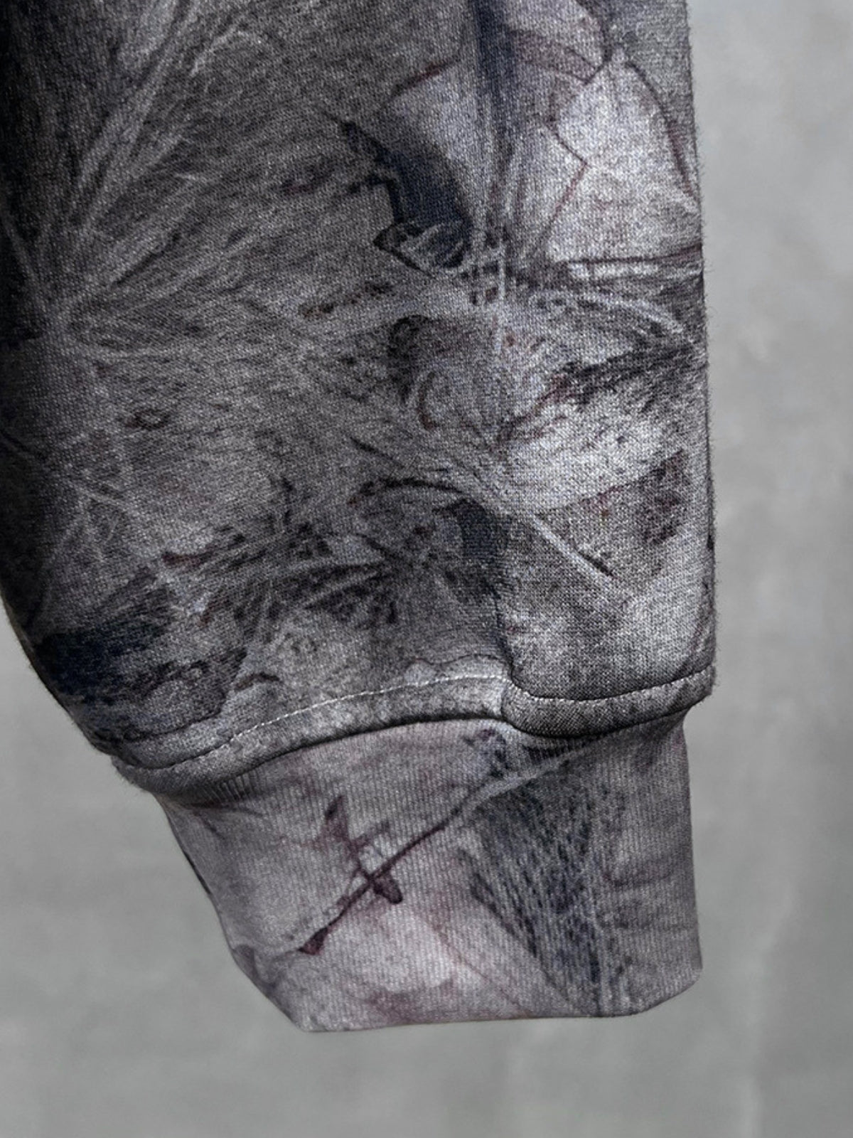 UrbanLaws Washed Camo Sleeve Kapüşonlu Sweatshirt