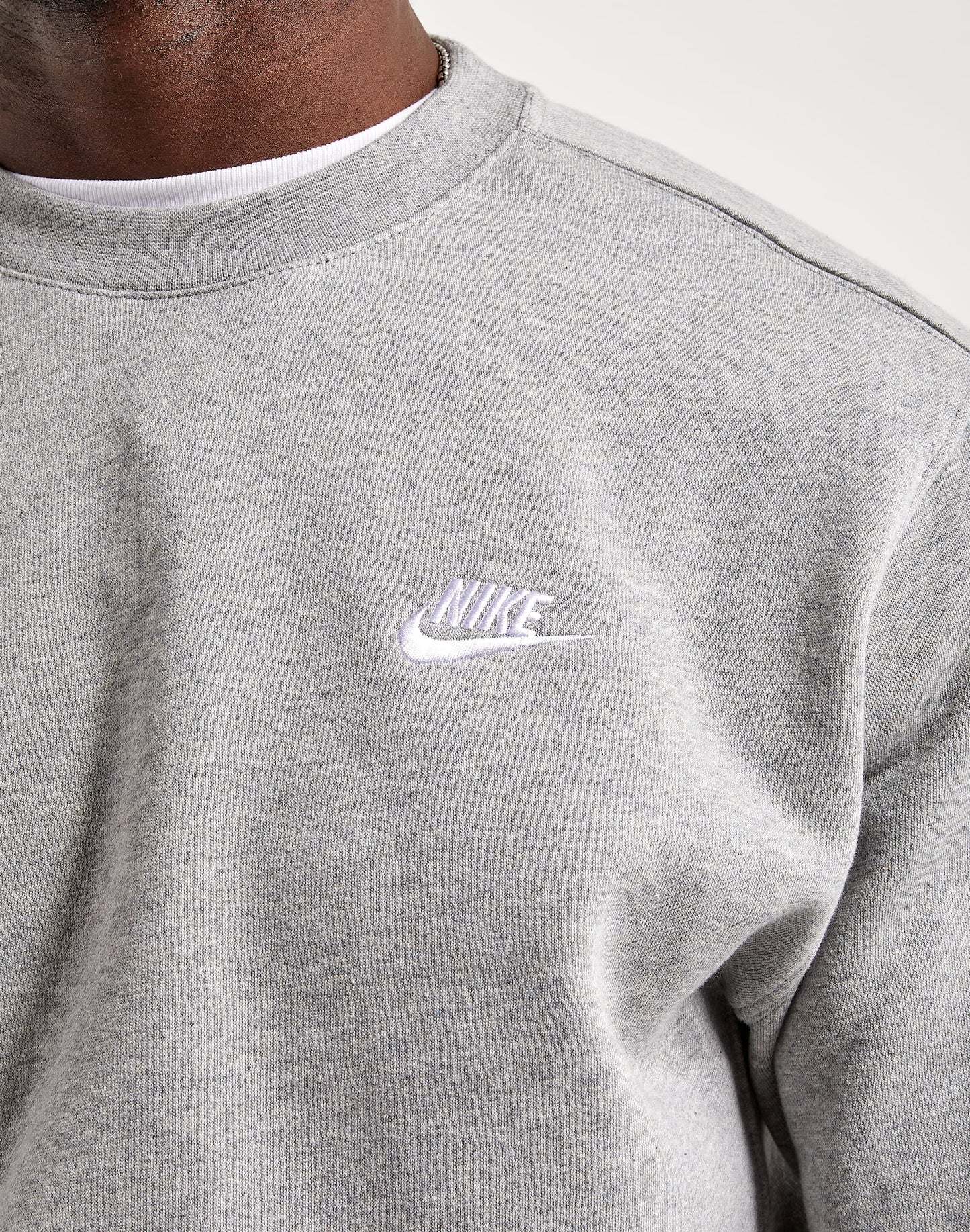 Nike Club Fleece Crewneck Sweatshirt Gri