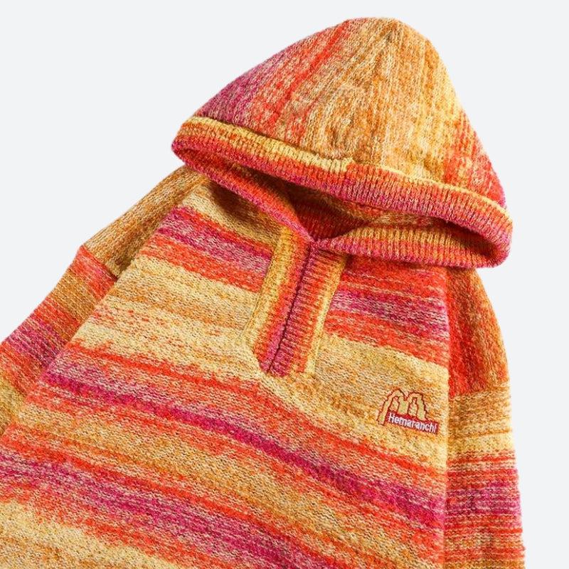 Triko Kapüşonlu Sweatshirt