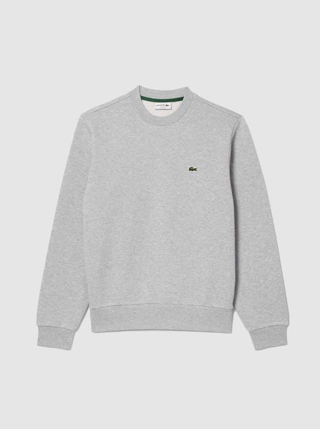 LCST Classic Fit Bisiklet Yaka Sweatshirt Gri