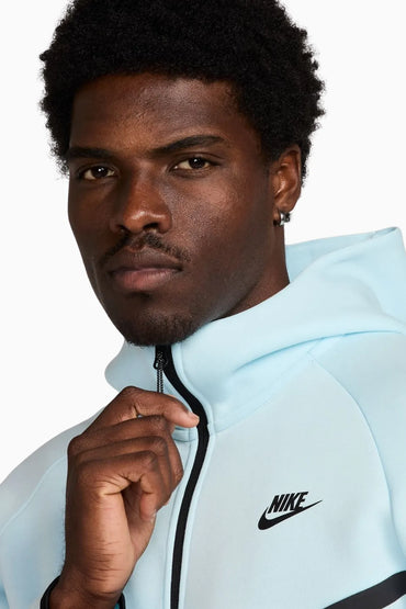 Nike Tech Fleece Full-Zip Hoodie Açık Mavi