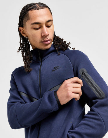 Nike Tech Fleece Full-Zip Hoodie Lacivert