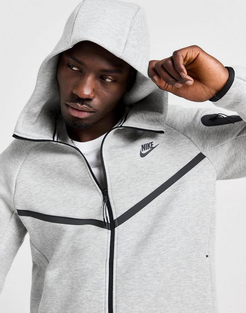 Nike Tech Fleece Full-Zip Hoodie Gri
