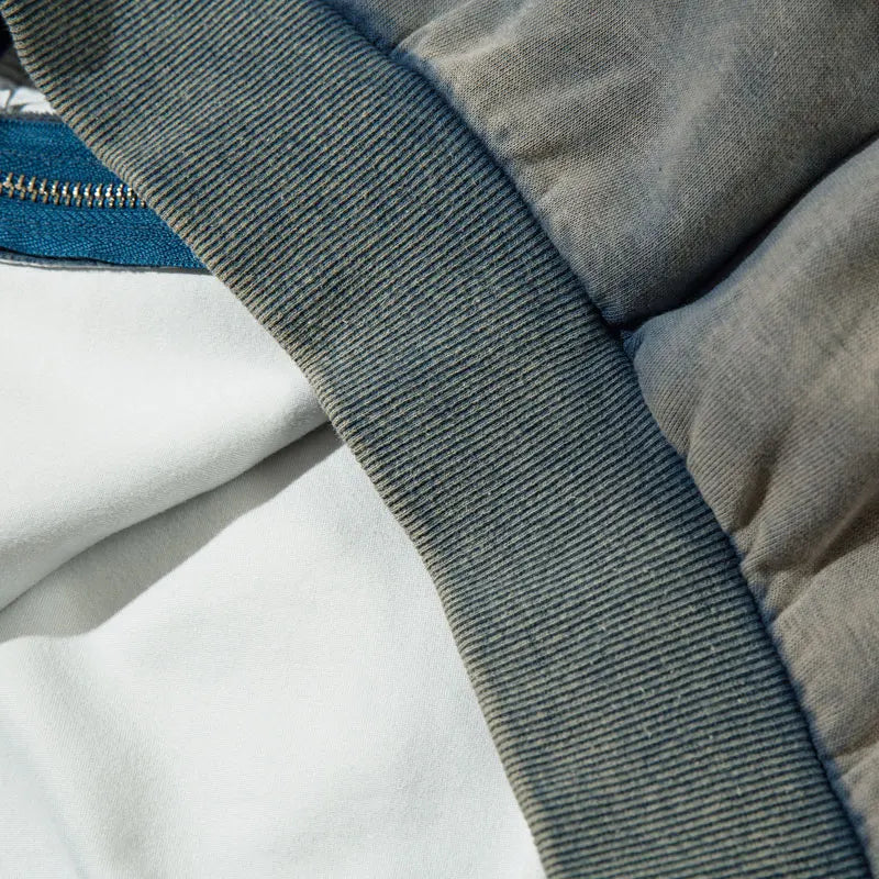 UrbanLaws Sınırlı Üretim Mavi Fermuarlı Hoodie