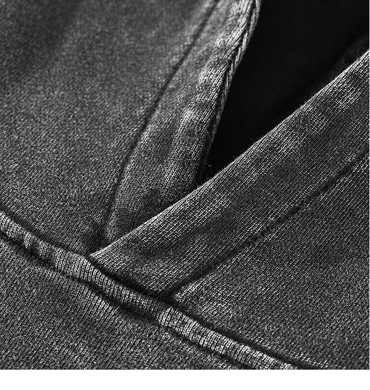 Y2K Her Şeyi Gören Göz Grafik Kapüşonlu Sweatshirt