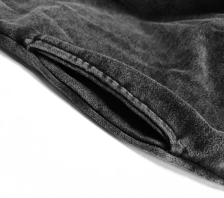 Y2K Her Şeyi Gören Göz Grafik Kapüşonlu Sweatshirt