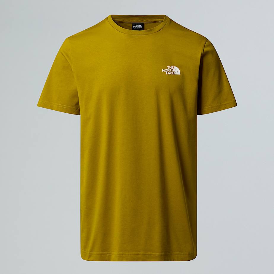 The North Face Simple Dome Altın Sarı T-shirt