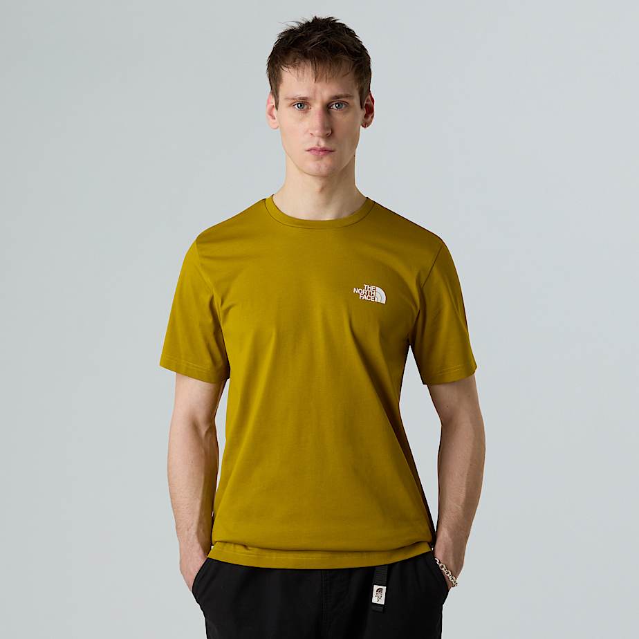 The North Face Simple Dome Altın Sarı T-shirt