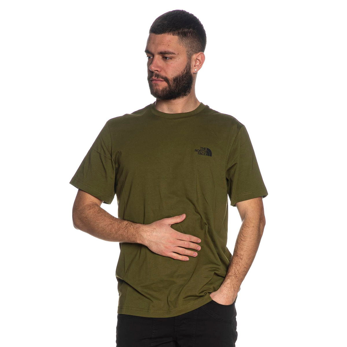 The North Face Simple Dome Haki T-shirt