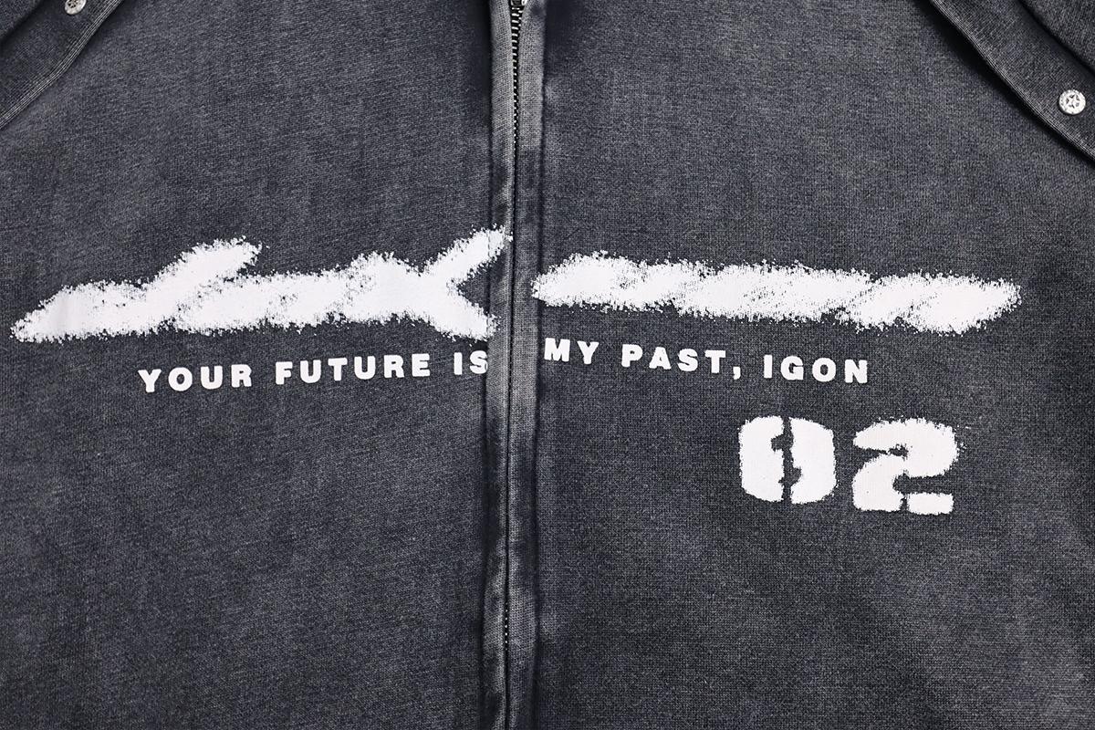 UrbanLaws Sokak Modası Omniscient Siyah Hoodie