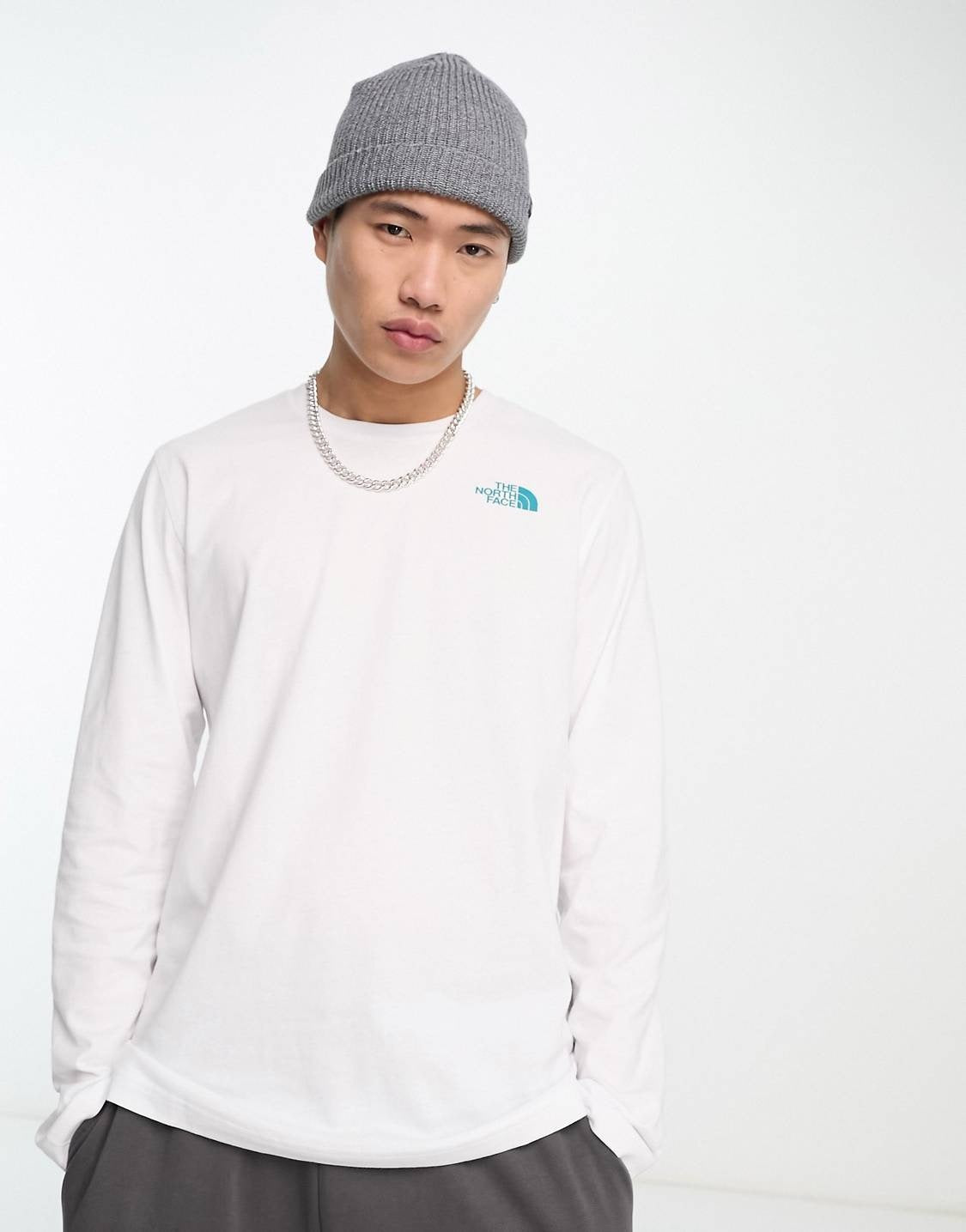 The North Face Mountain Back Print Long Sleeve T-shirt