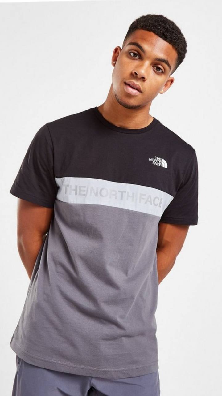 The North Face Woven Colour Blok T-shirt