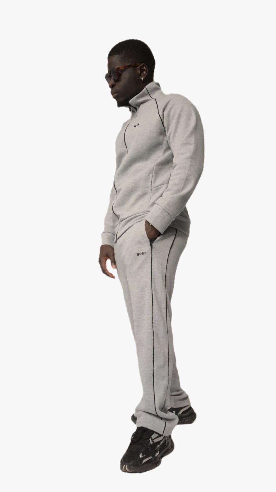 Calvin Klein Full Track Suit Gri
