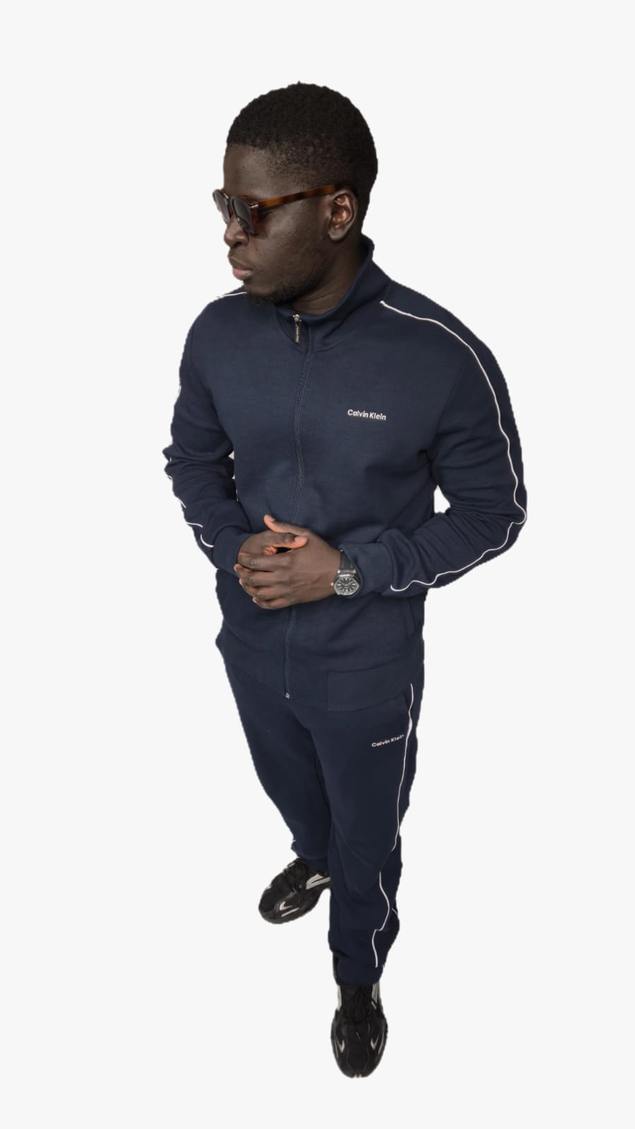 Calvin Klein Full Track Suit Lacivert
