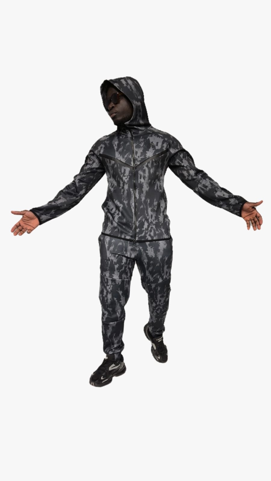 Nike Tech Fleece Kamuflaj Desen Full Takım